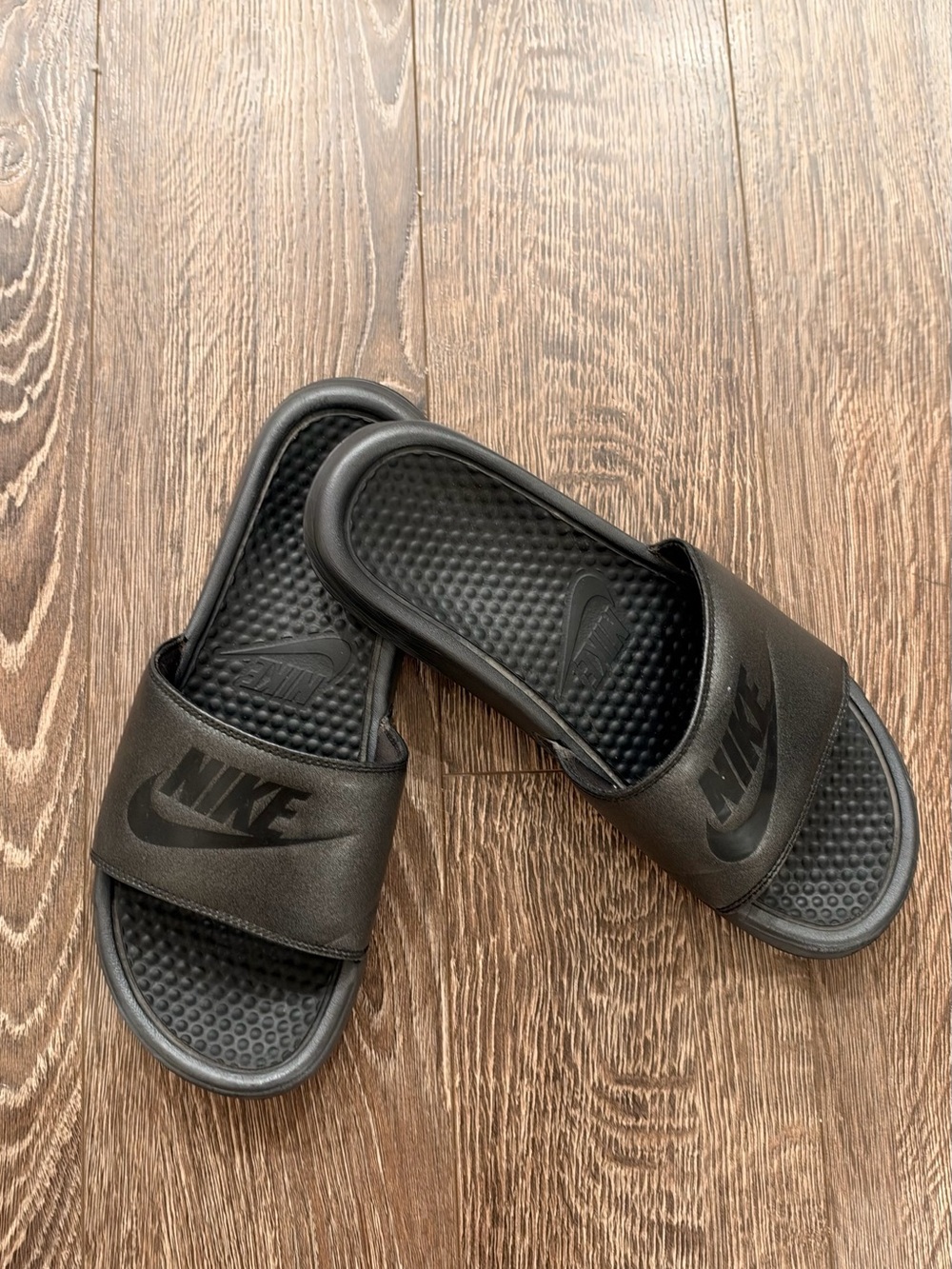 Nike Black Slide Sandals